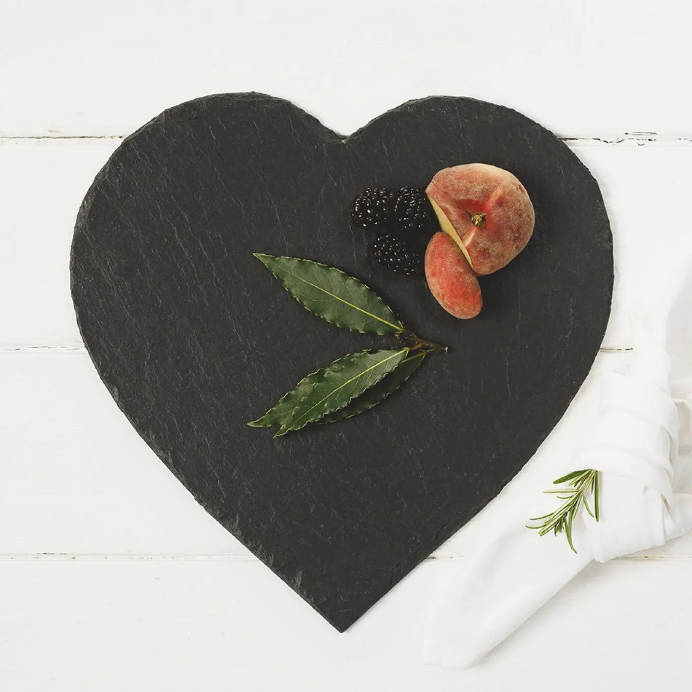 Heart Slate Cheese Board
