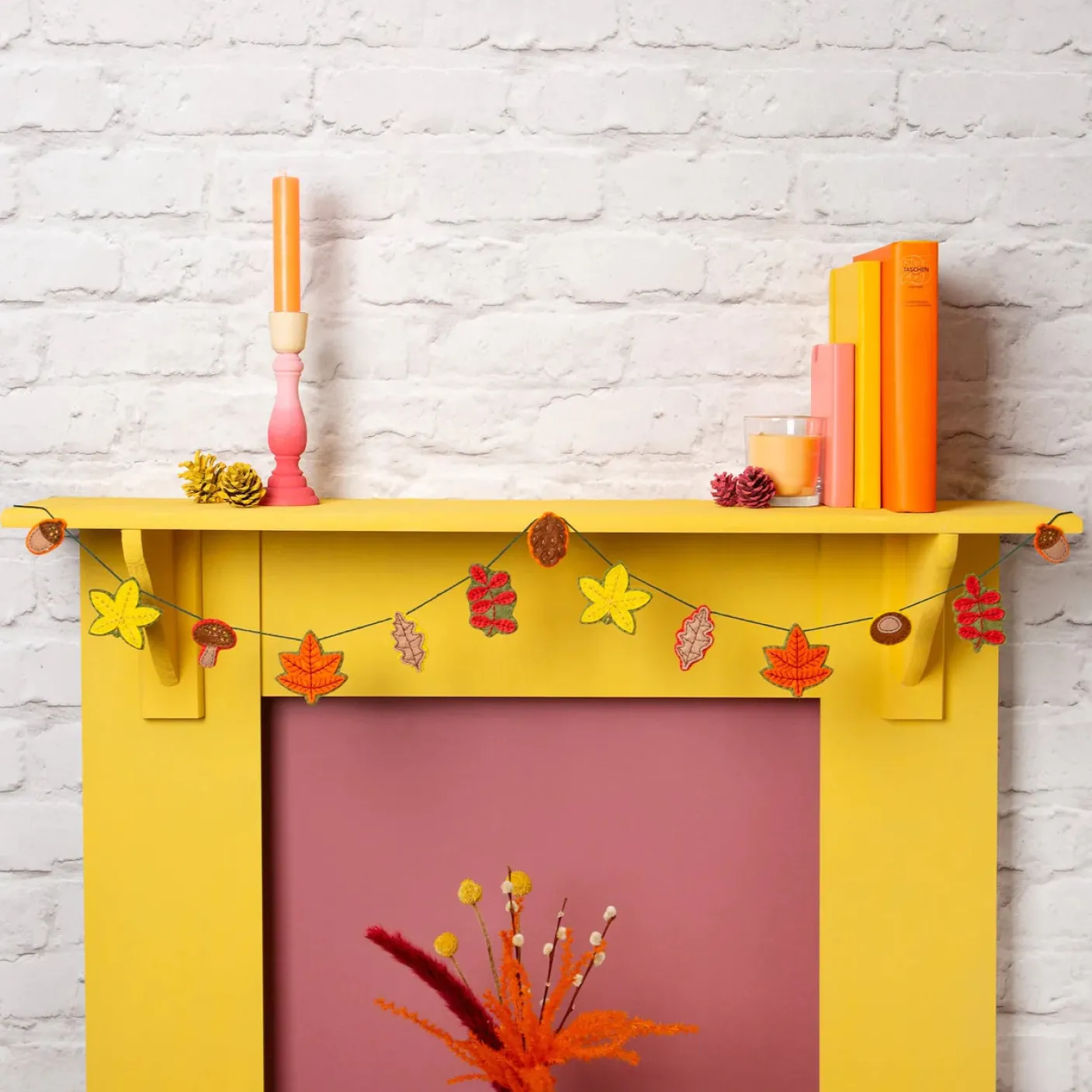 Autumn Garland Needle Felting Kit