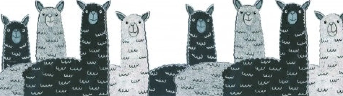 Alpaca Mug by Moorland Pottery