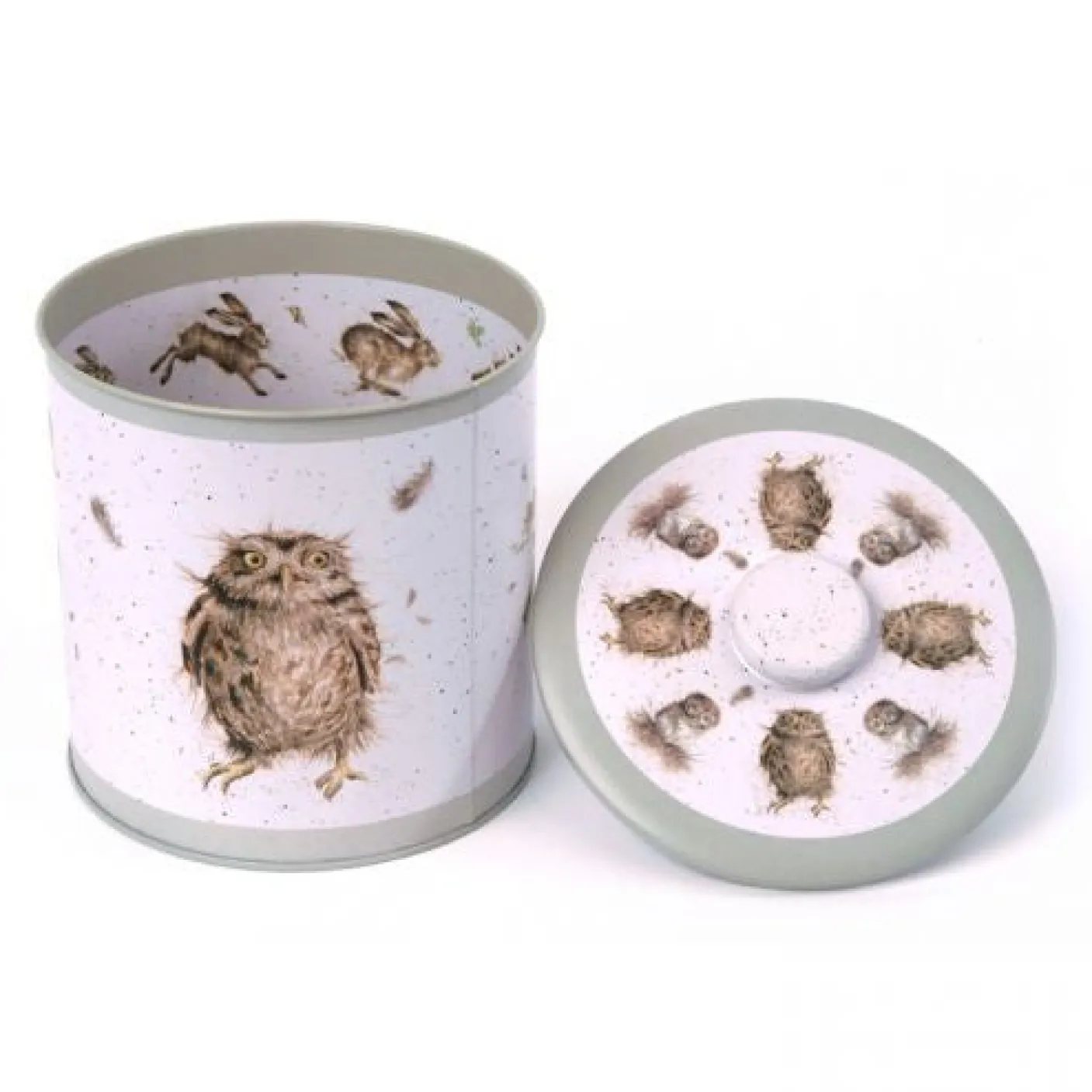 'The Country Set' Biscuit Barrel