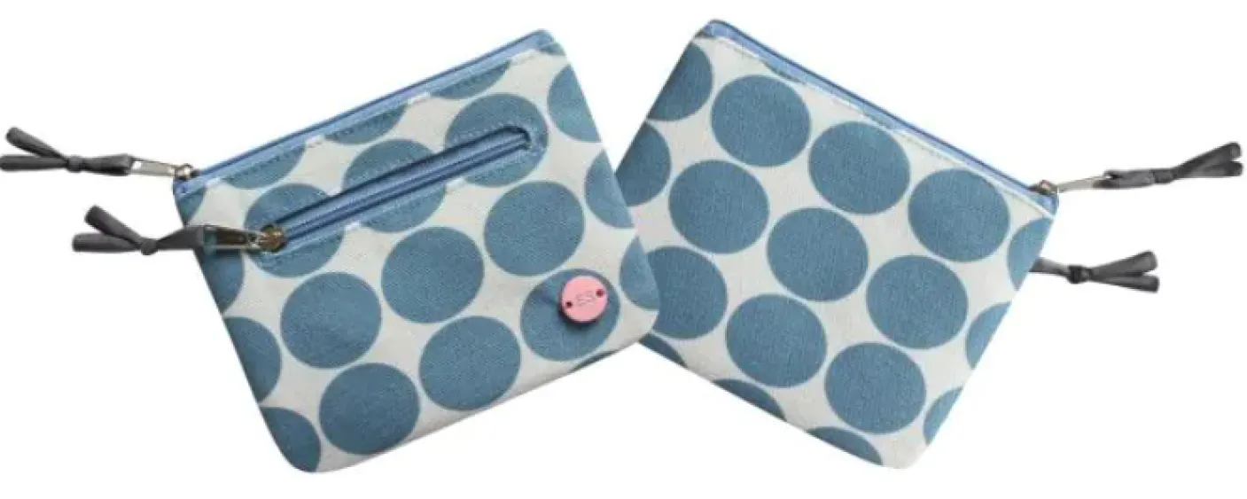 Blue Spot Emily Purse