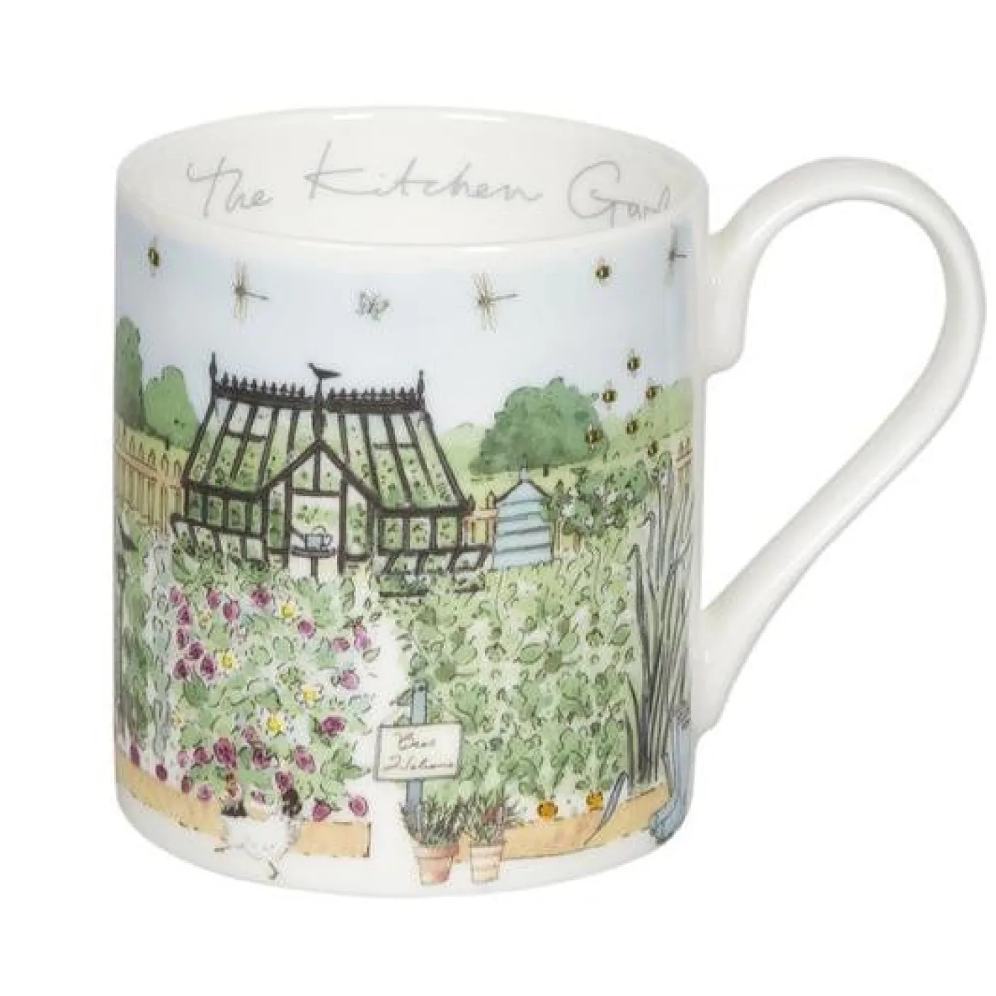 The Kitchen Garden Home Grown Scene Mug
