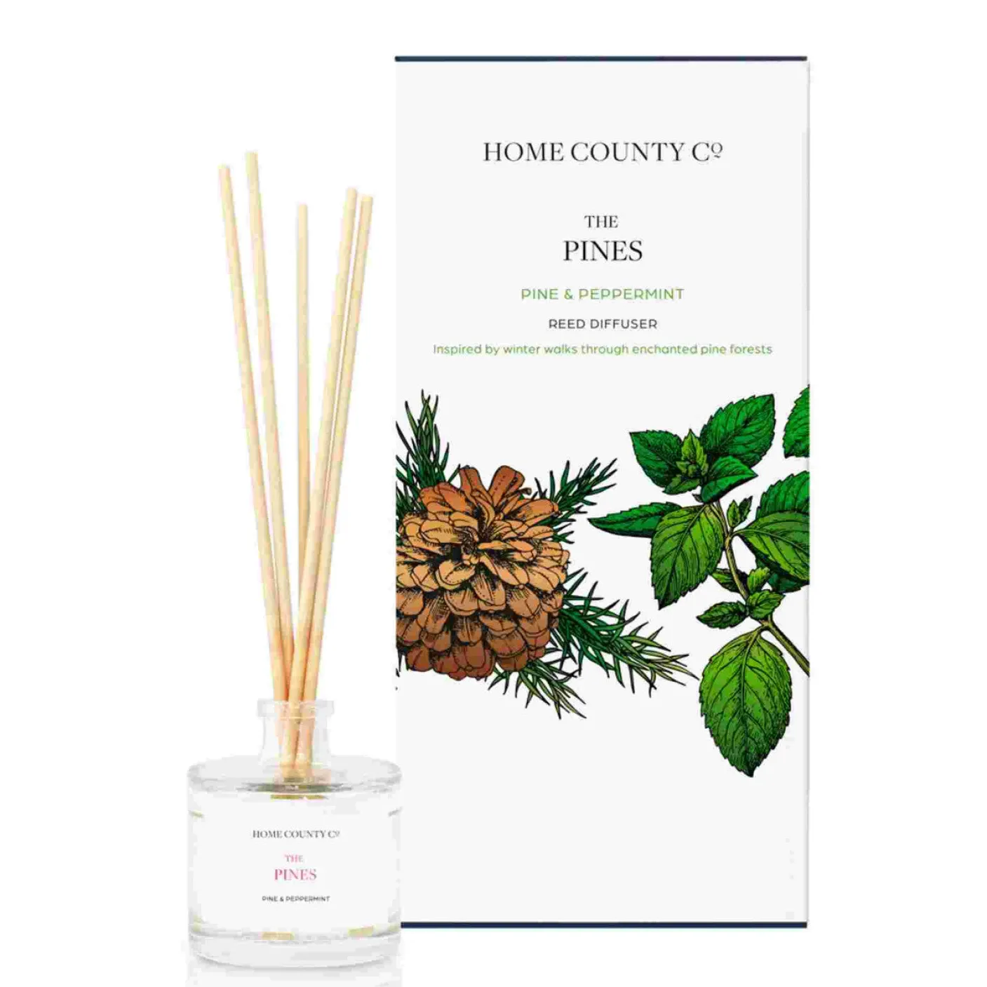 The Pines - Pine & Peppermint Reed Diffuser