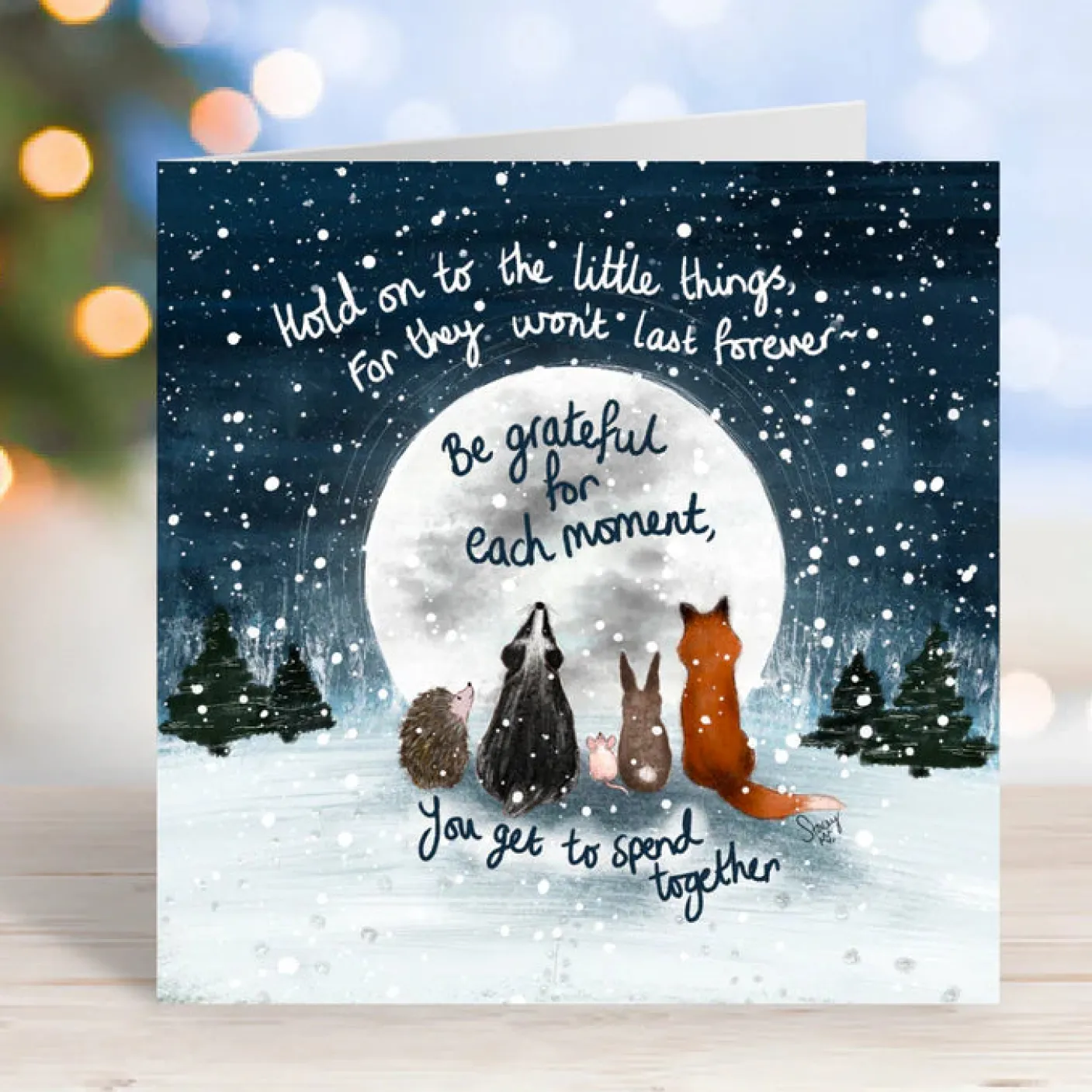 'Together' Greeting Card