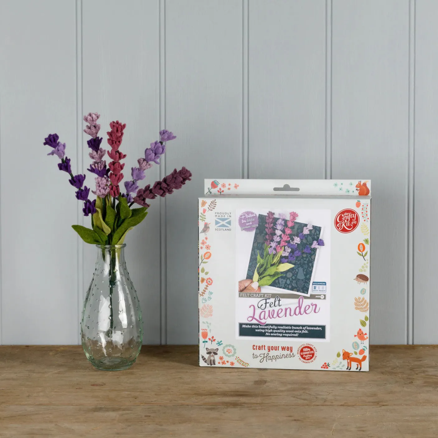 Felt Lavender Craft Kit