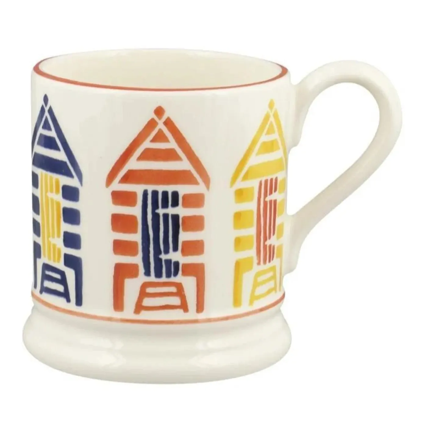 Beach Huts 1/2 Pint Mug