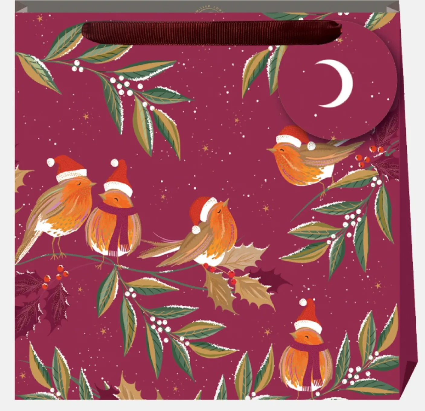 Sara Miller Robin Chorus Berry Large Gift Bag