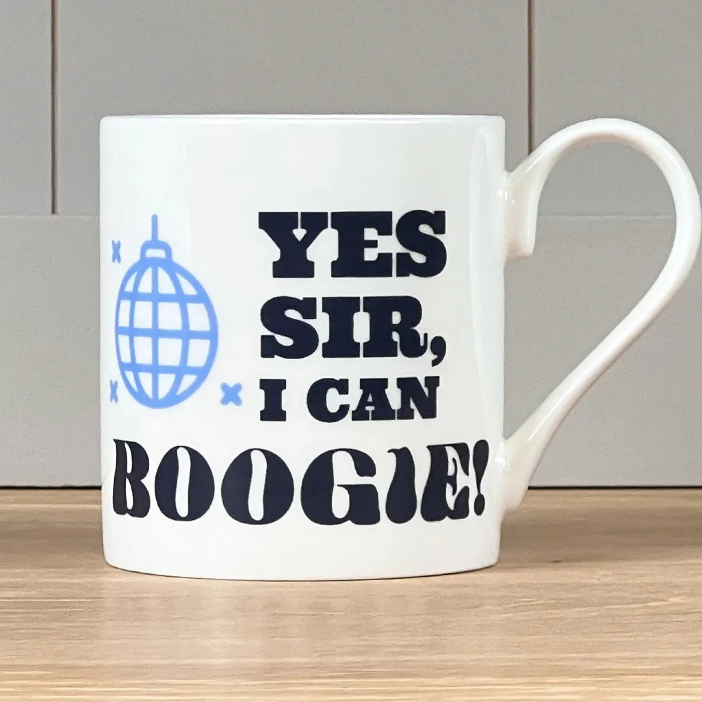 Yes Sir, I Can Boogie Bone China Mug