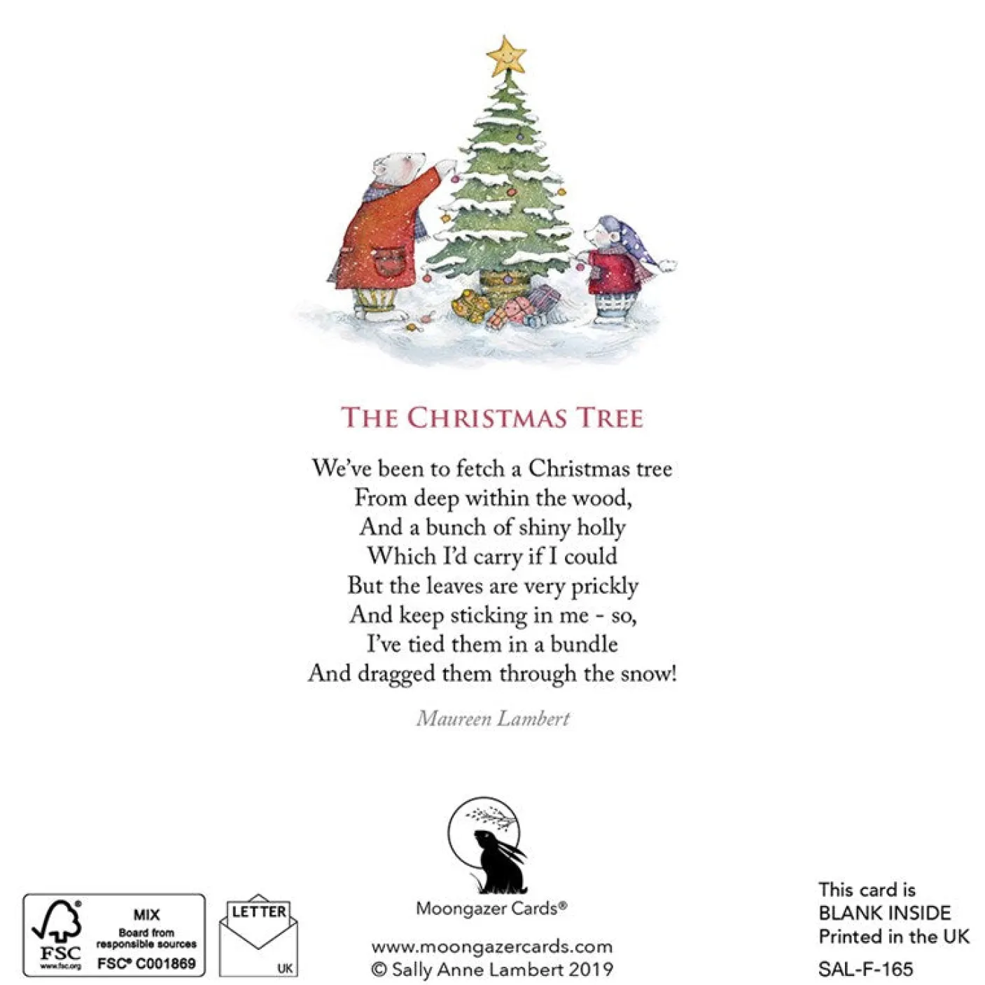 The Christmas Tree Greeting Card