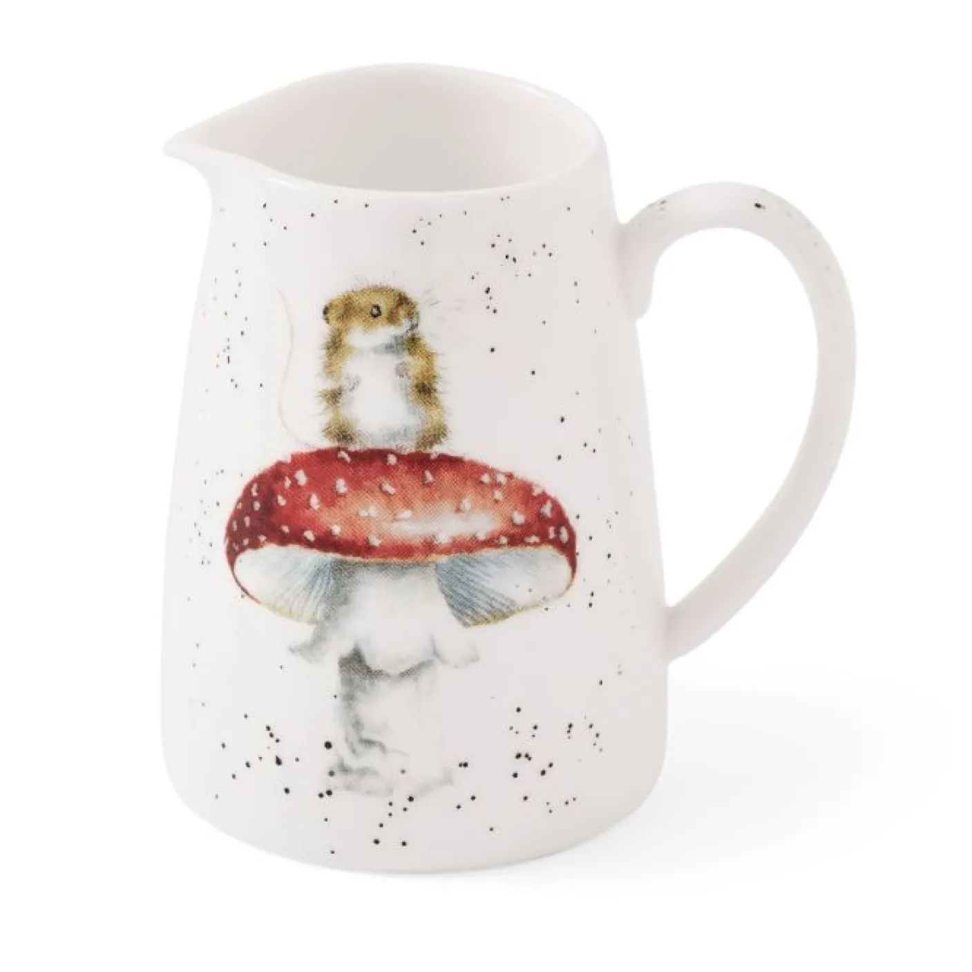 'He's a Fun-gi' Mouse Posy Bone China Mini Jug
