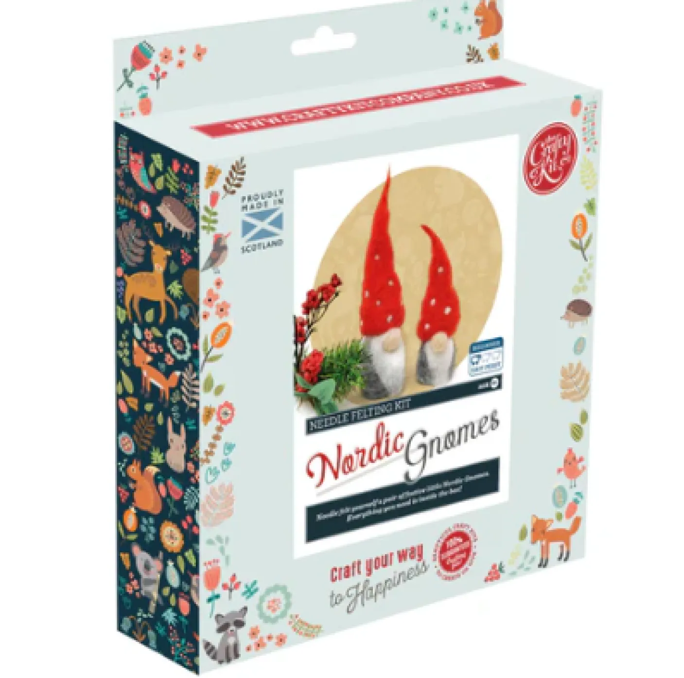Nordic Gnomes Needle Felting Kit