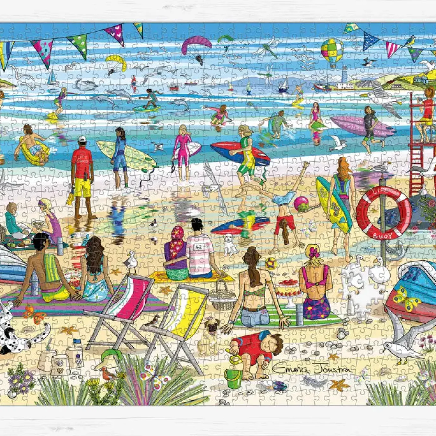 Surf's Up 1000 Piece Jigsaw Puzzle