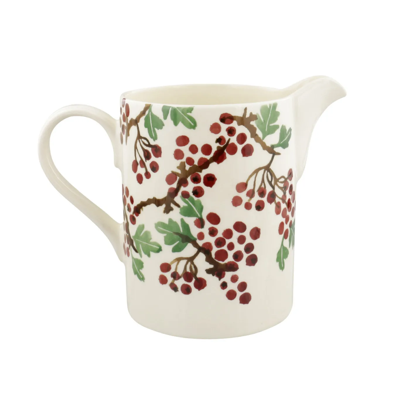 Hawthorn Berries Large Straight Jug