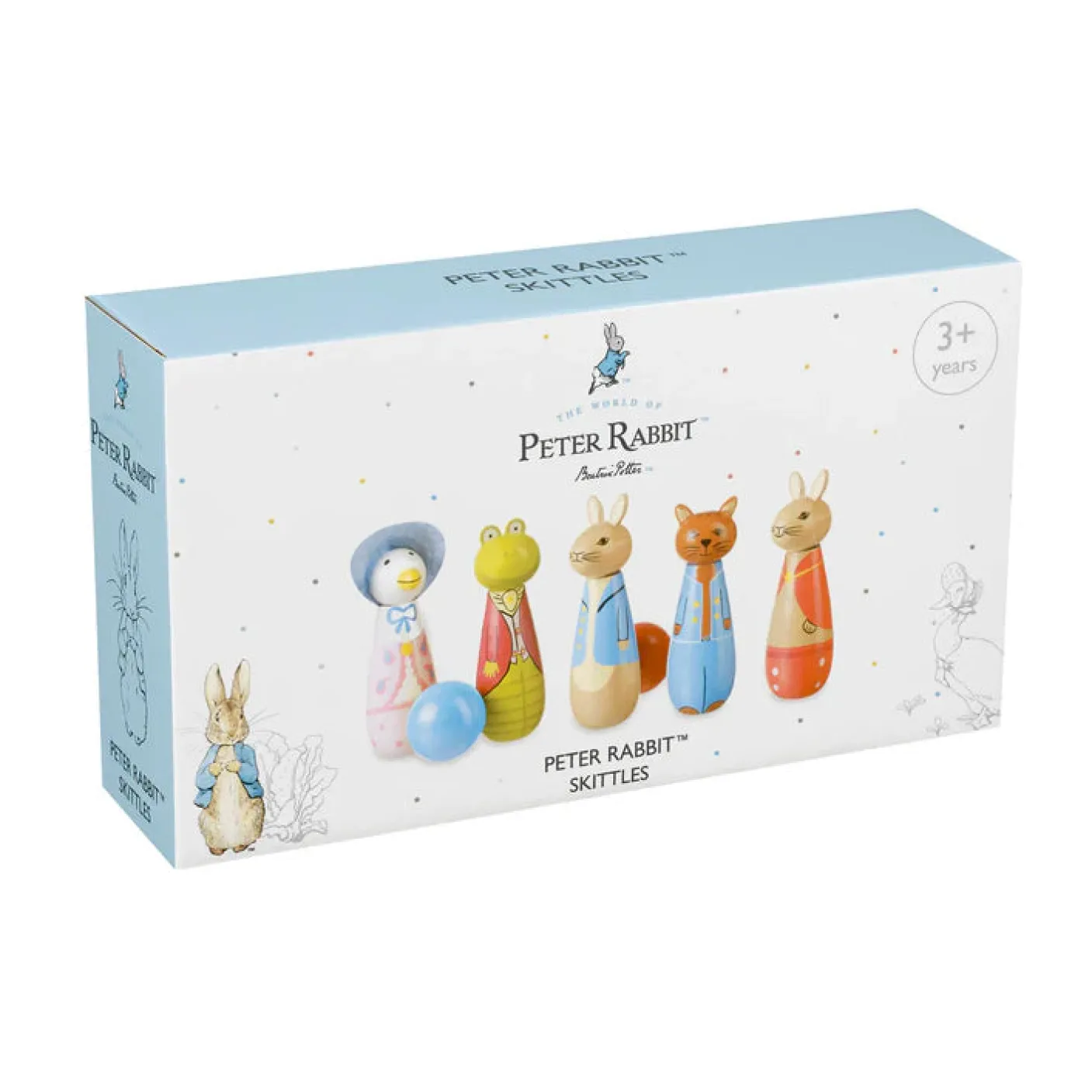 Peter Rabbit™ Wooden Skittles Toy