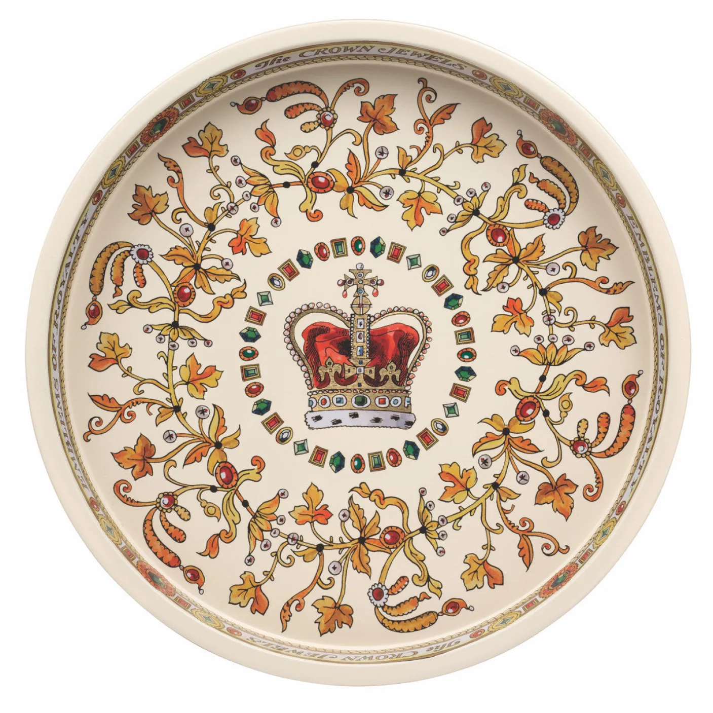 The Crown Jewels Deepwell Tin Tray