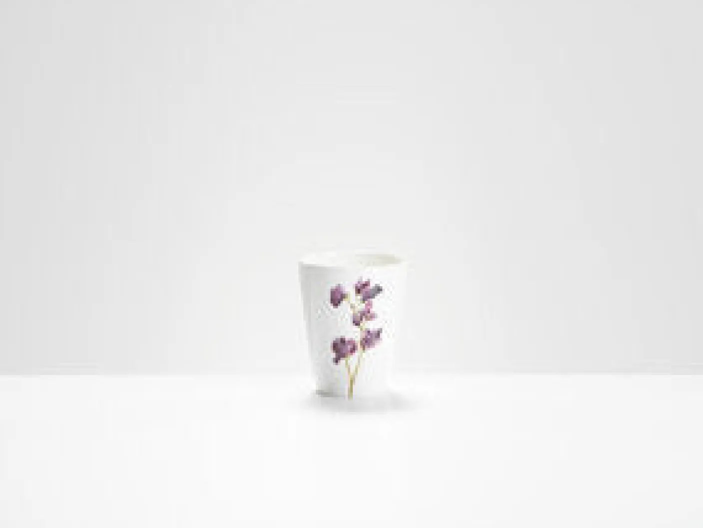 Purple Sweet Pea Beaker