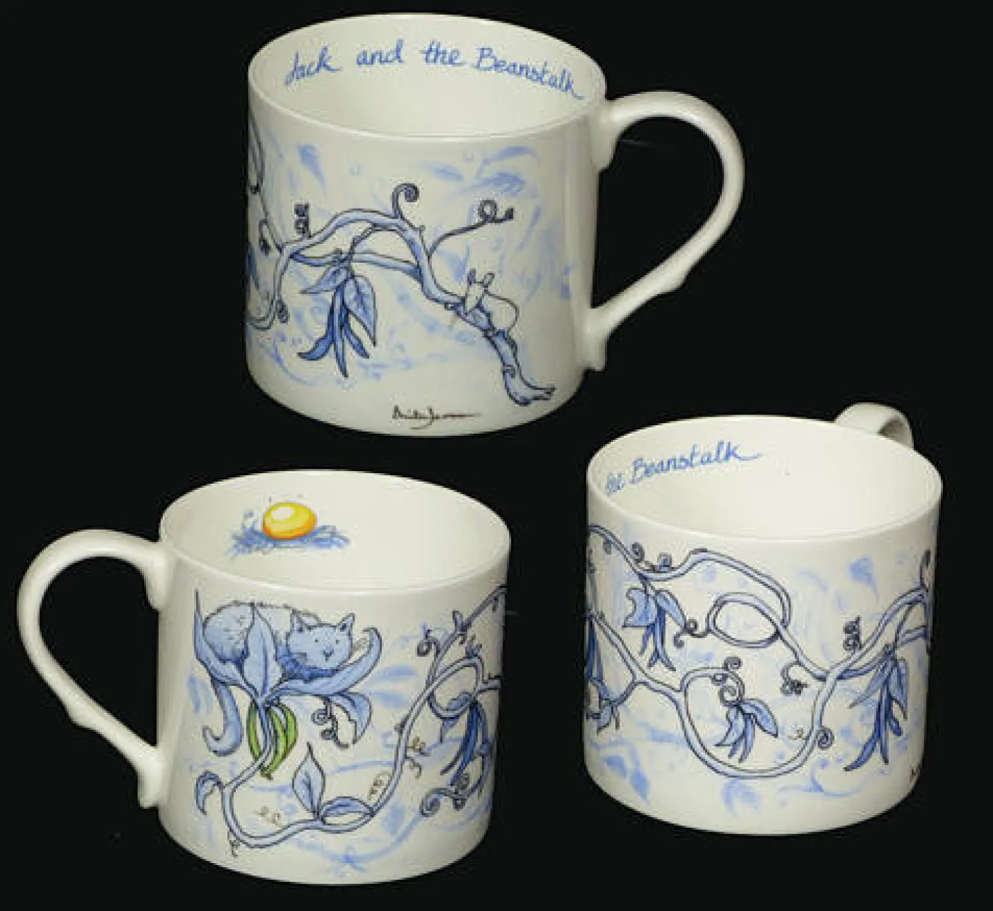 Jack & the Beanstalk Blue Mug