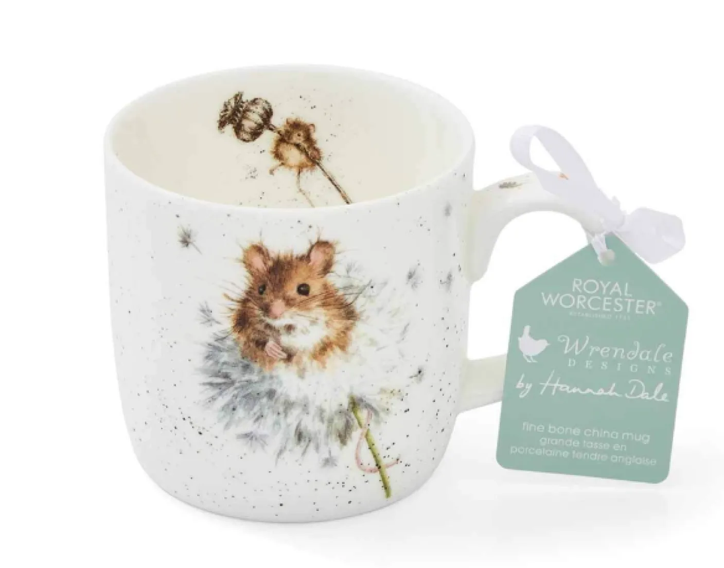 'Country Mice' Small Bone China Mug (11oz)