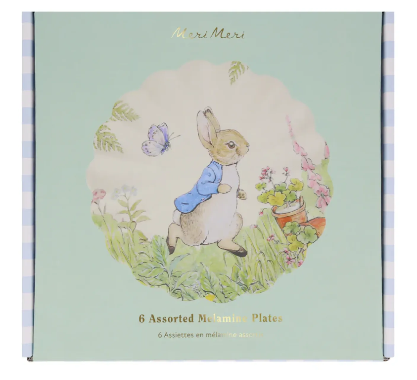 Peter Rabbit Reusable Small Plates - Set of 6