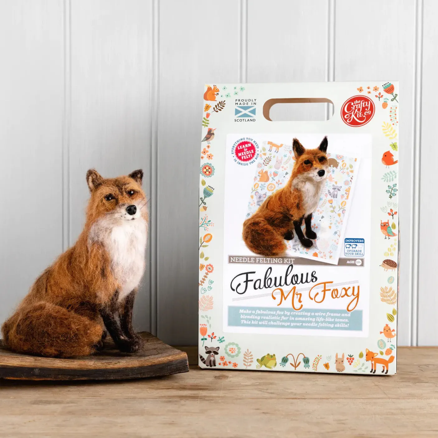 Fabulous Mr Foxy Needle Felting Kit