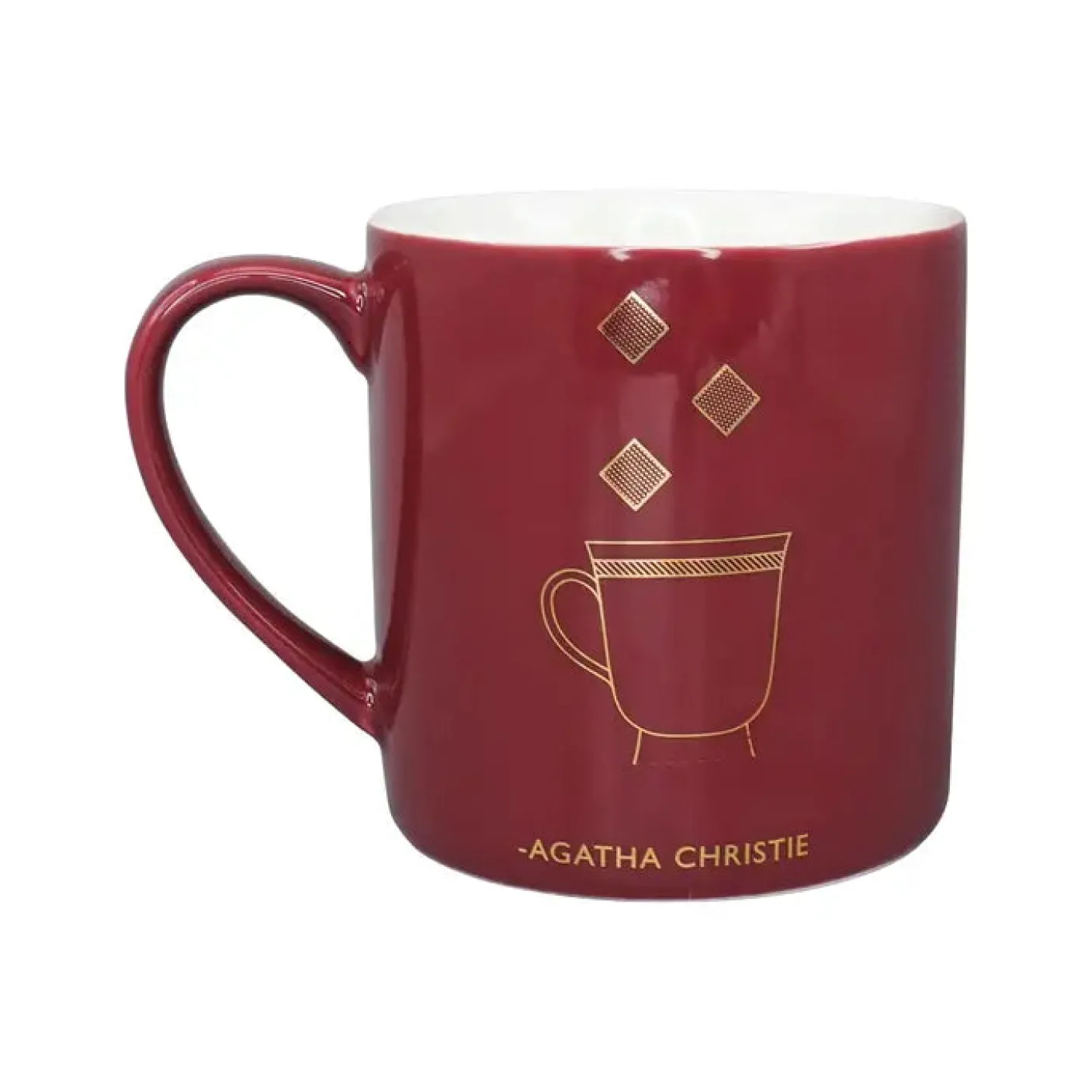 Agatha Christie "Tea and Scandal" Ceramic Mug