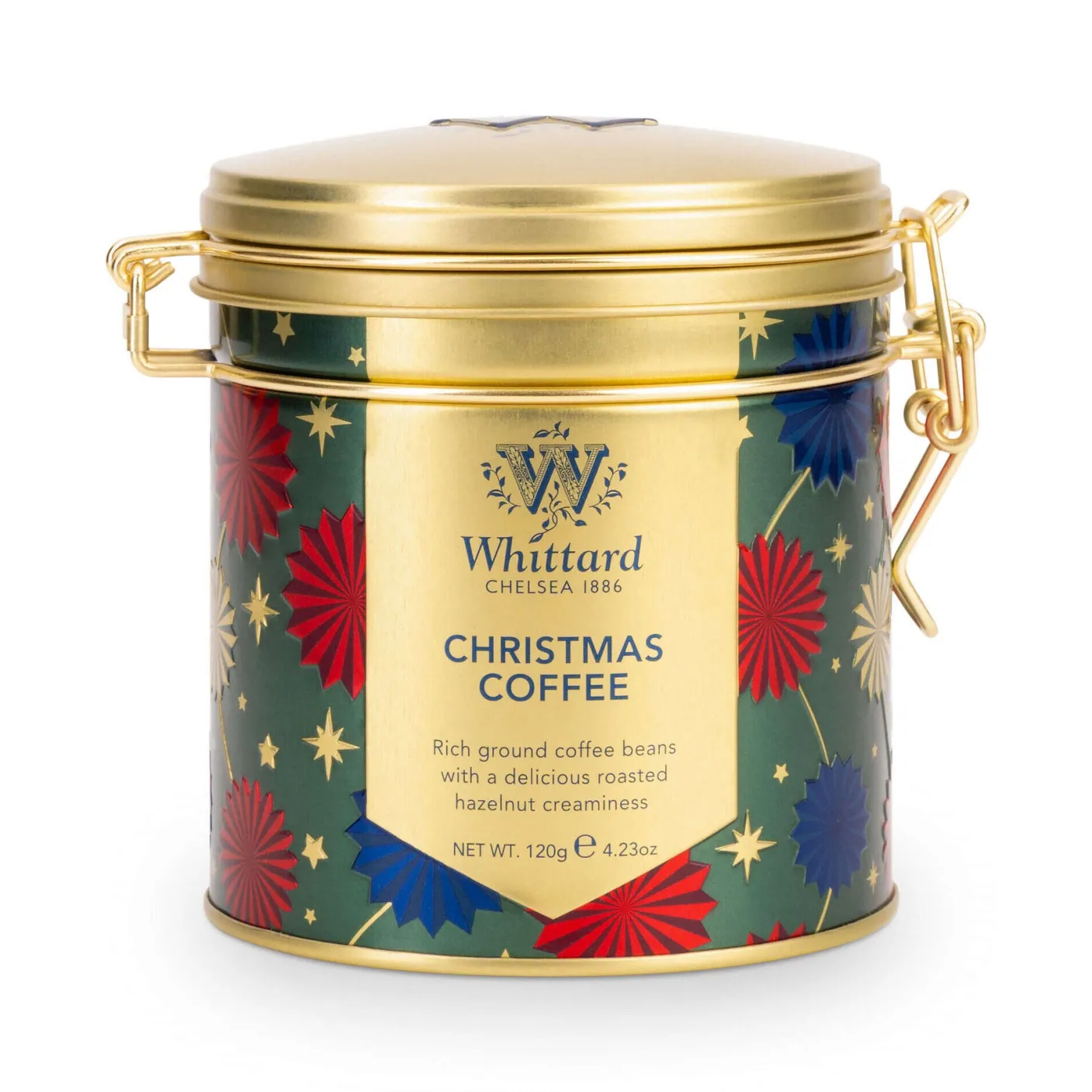 Whittard Christmas Coffee Clip Top Caddy