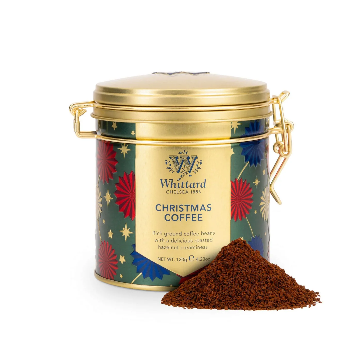 Whittard Christmas Coffee Clip Top Caddy