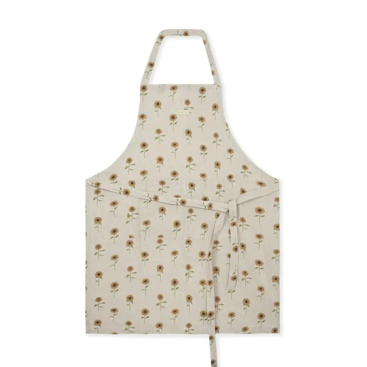 Sunflowers Linen Adult Apron