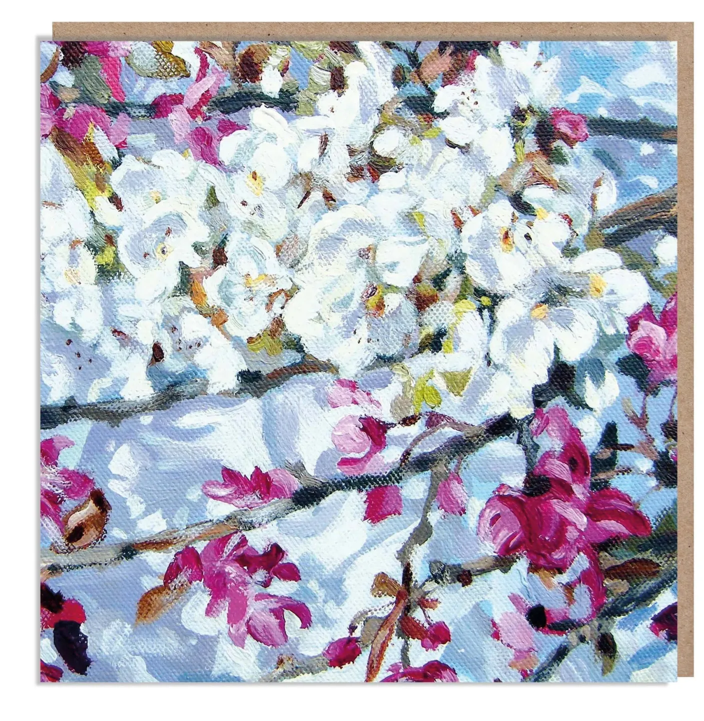 Spring Blossoms by Dan O'Brien Greetings Card
