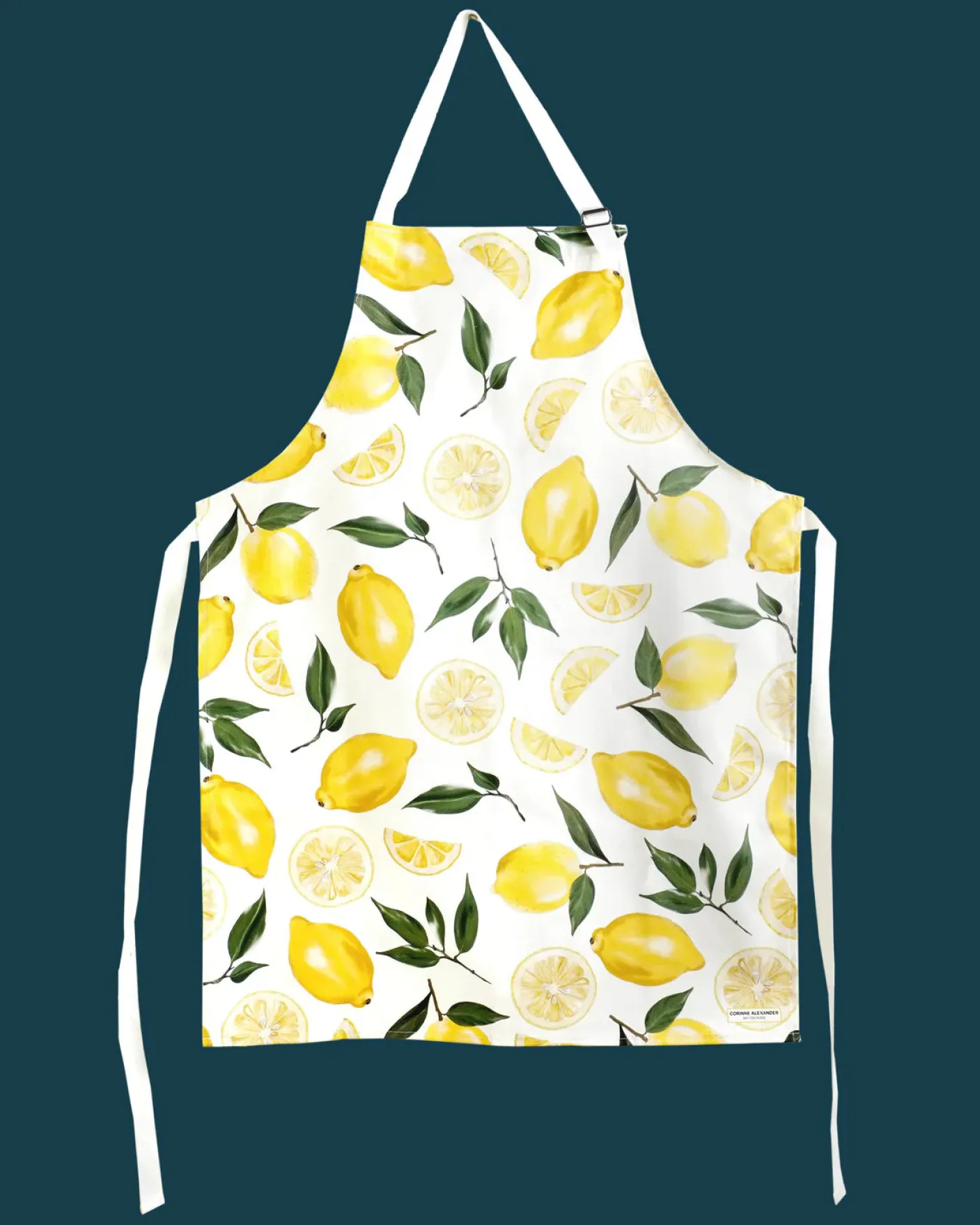 Lemon Apron by Corinne Alexander