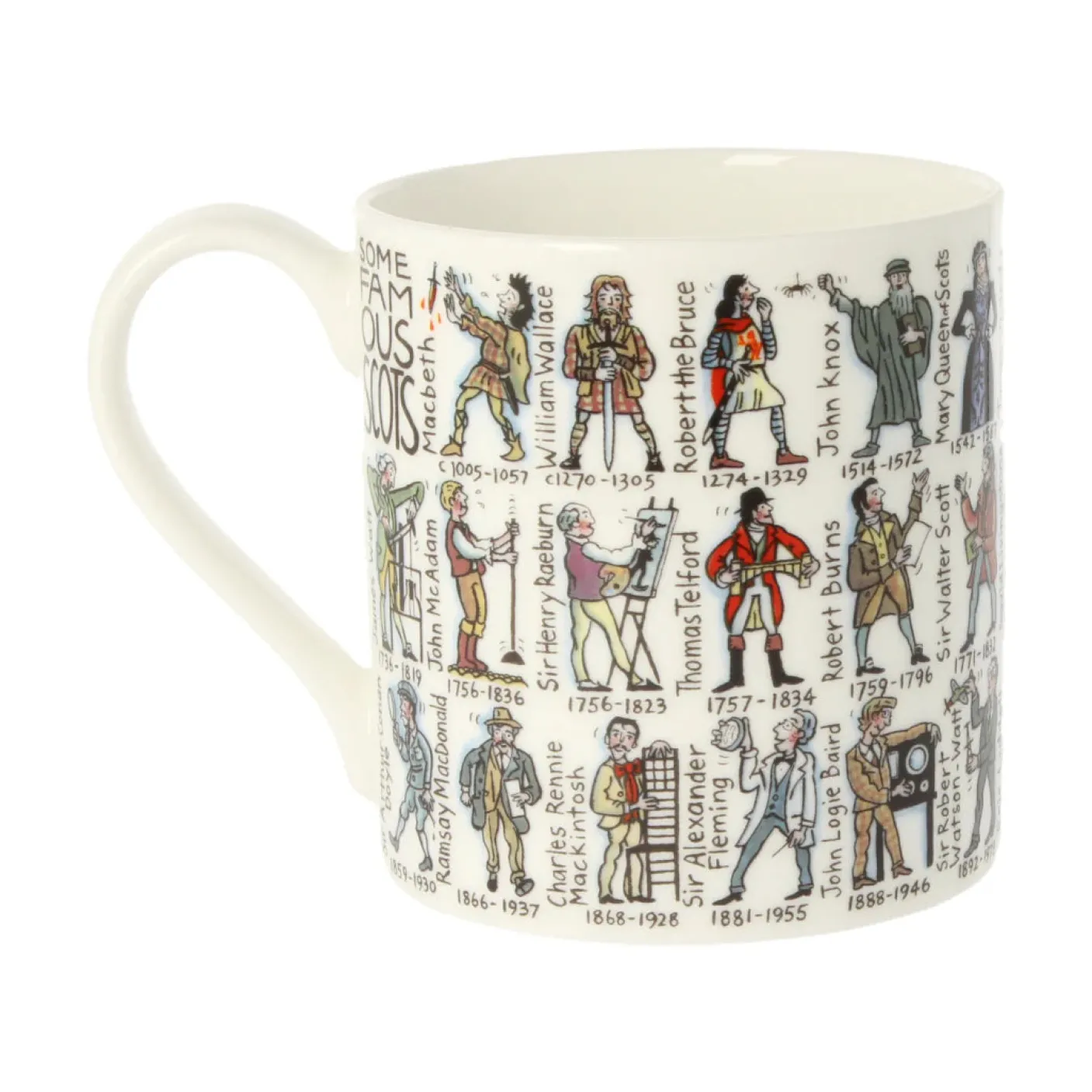 Famous Scots Bone China Mug
