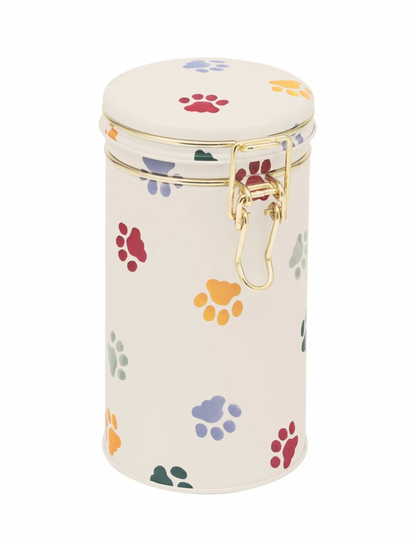 Polka Paws Slim Clip Lid Tin