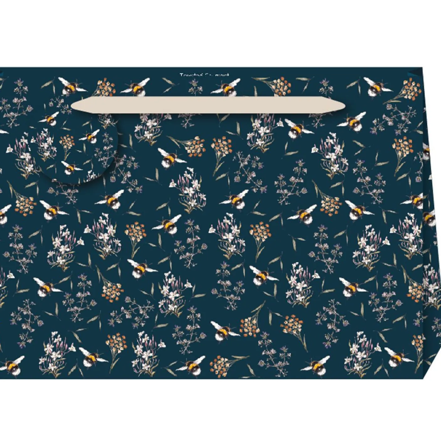 Bee & Honeysuckle Noir Shopper Gift Bag