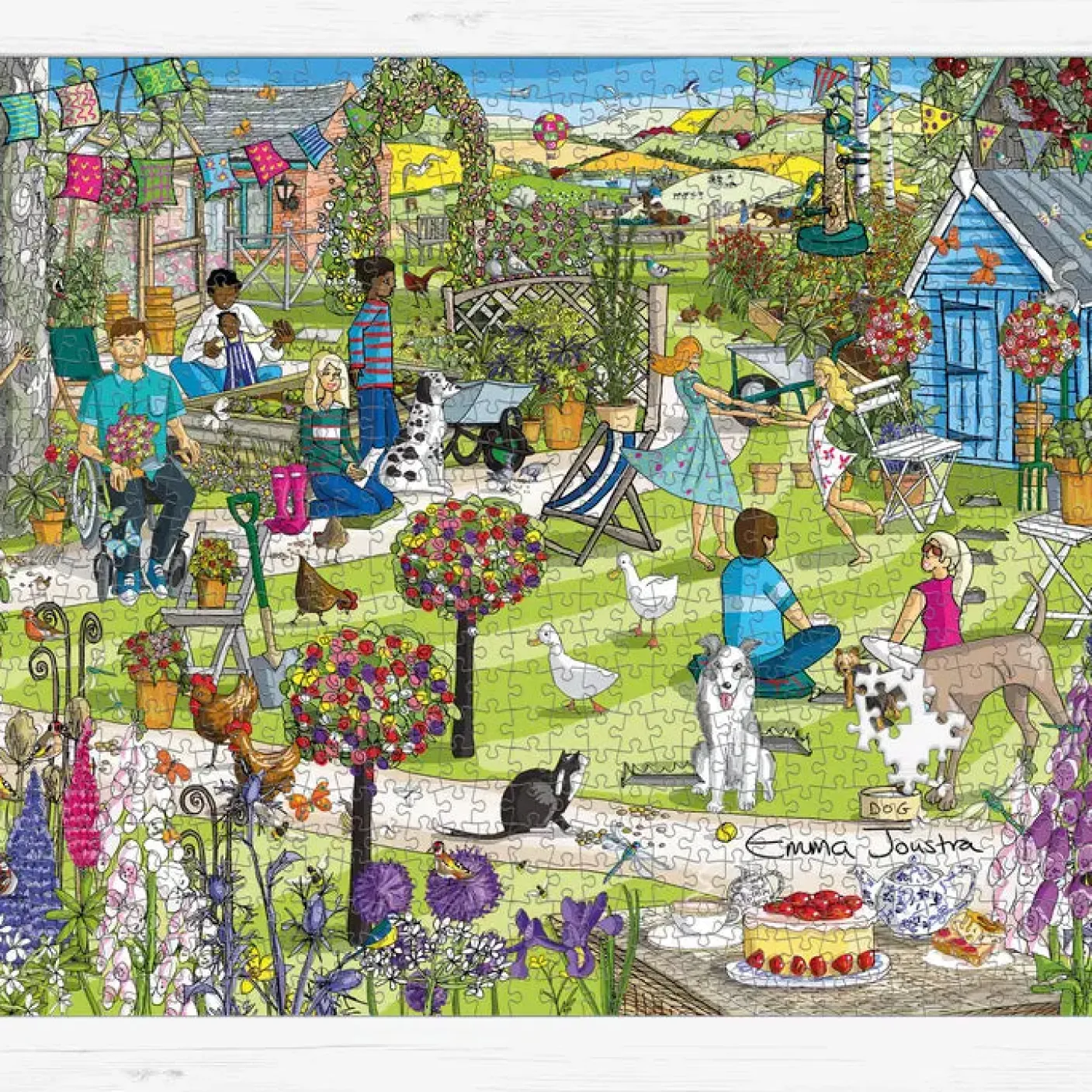 Country Garden 1000 Piece Jigsaw Puzzle