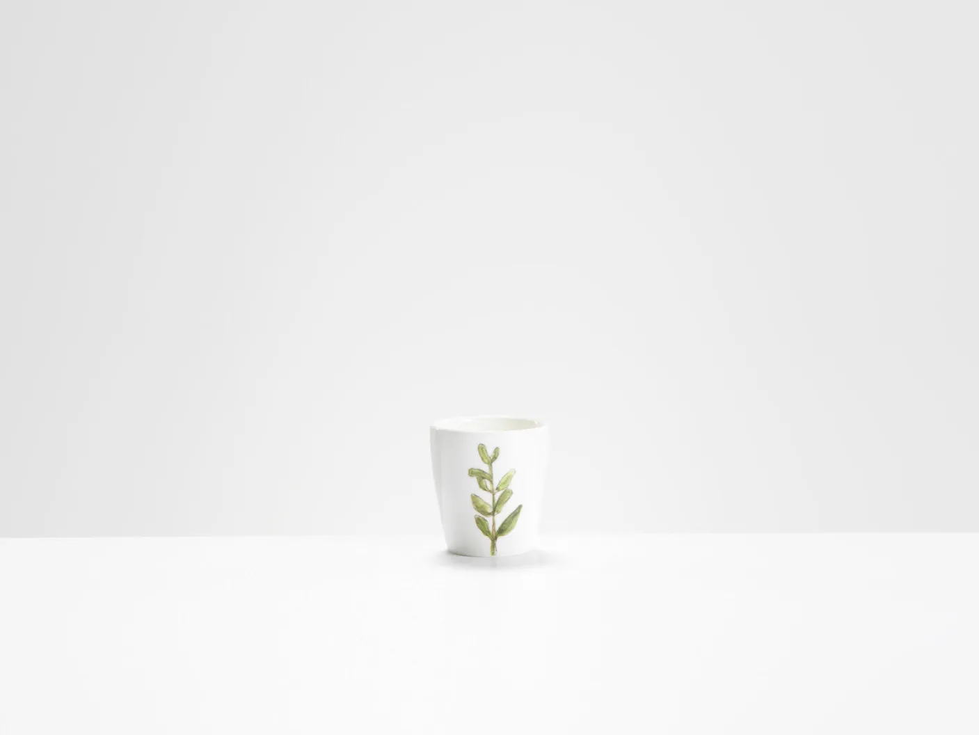 Olive Leaf Egg Cup