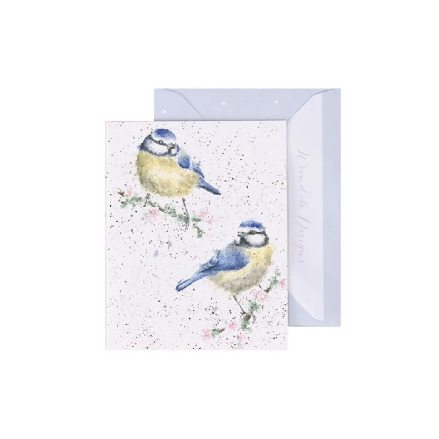 'Blossom' Blue Tit Enclosure Card