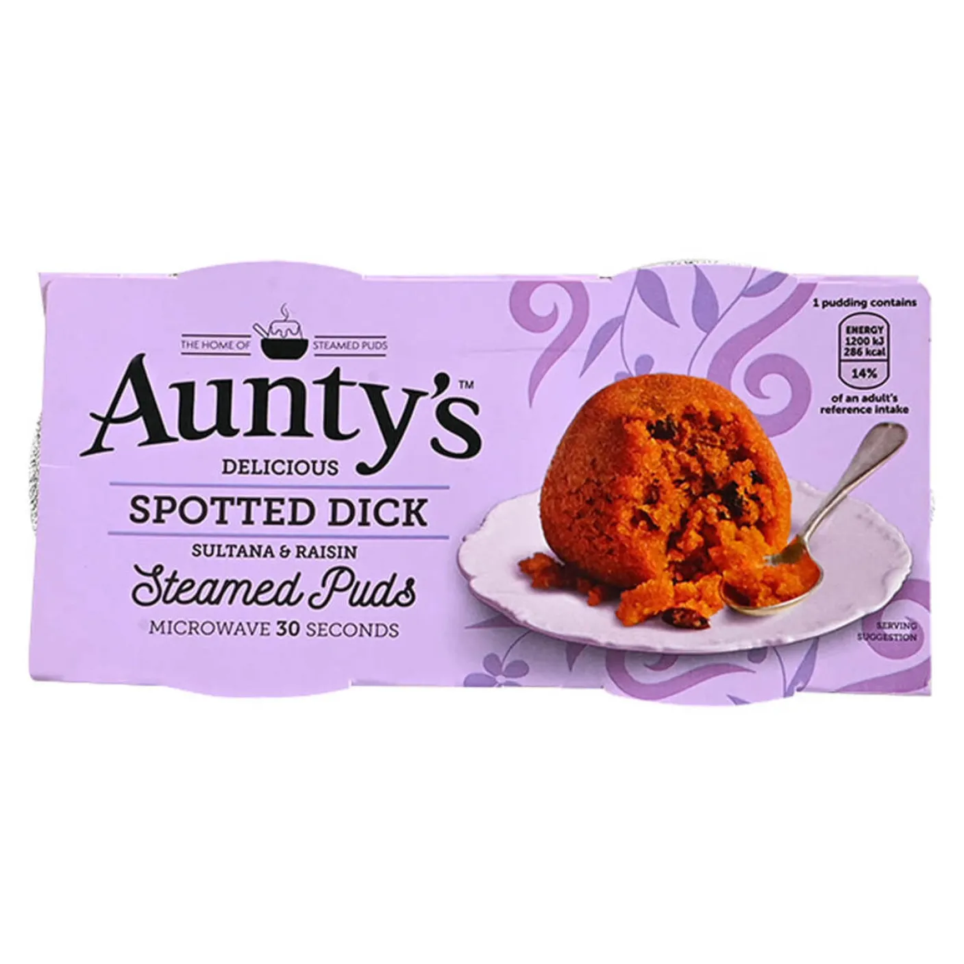 Aunty's Spotted Dick Steamed Puds