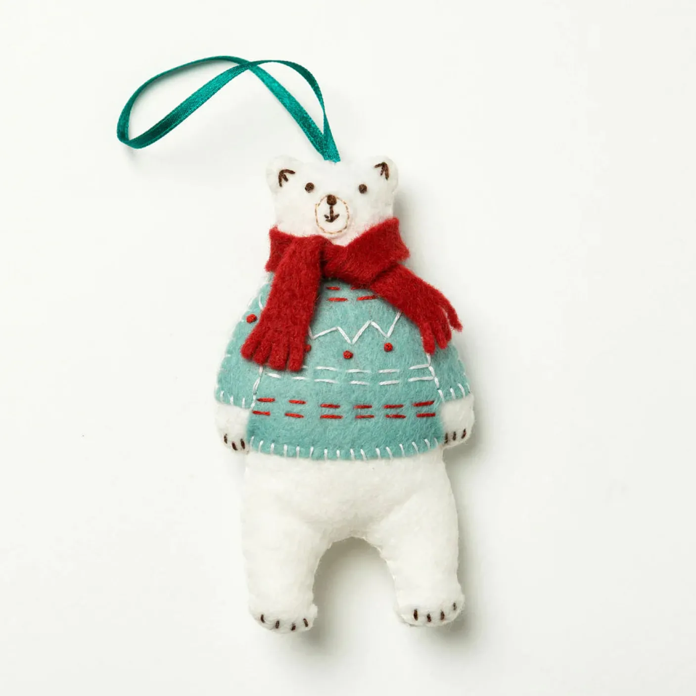 Polar Bear Felt Craft Mini Kit