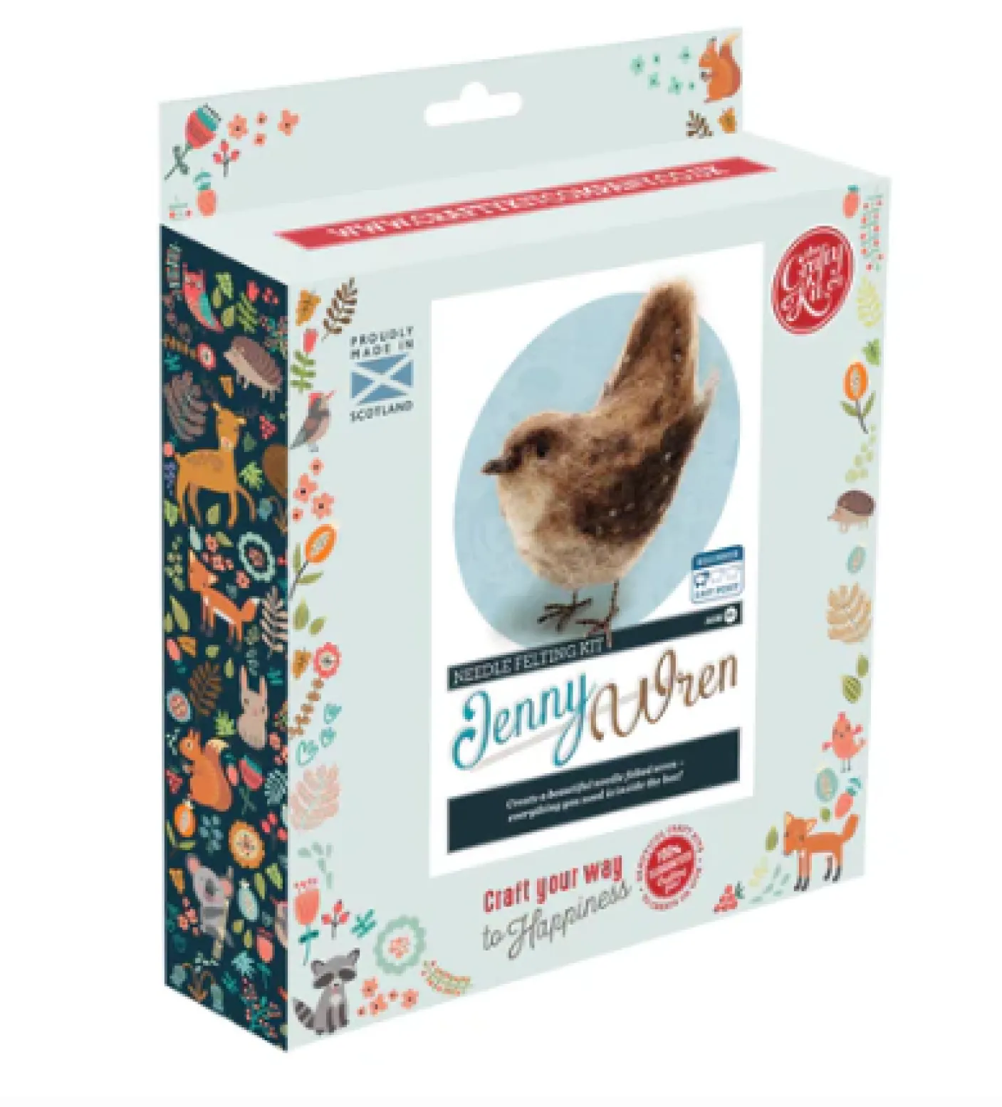 British Birds - Jenny Wren Needle Felting Kit