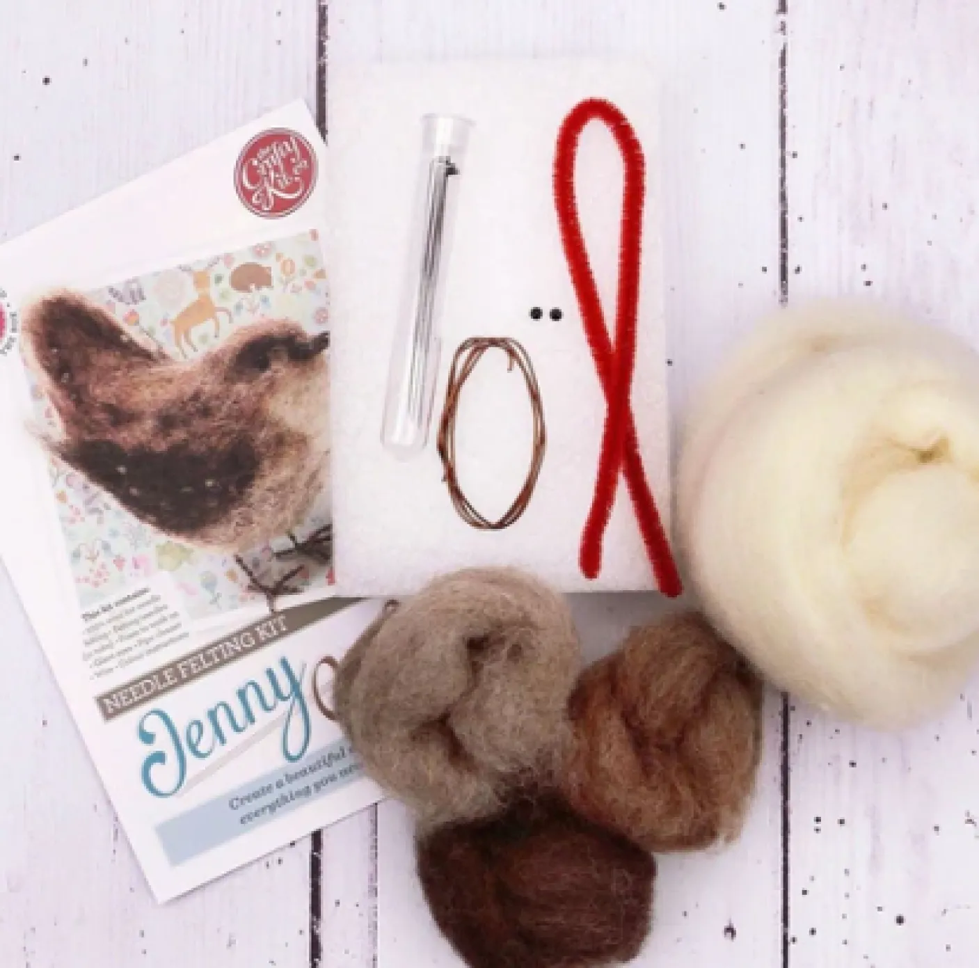 British Birds - Jenny Wren Needle Felting Kit