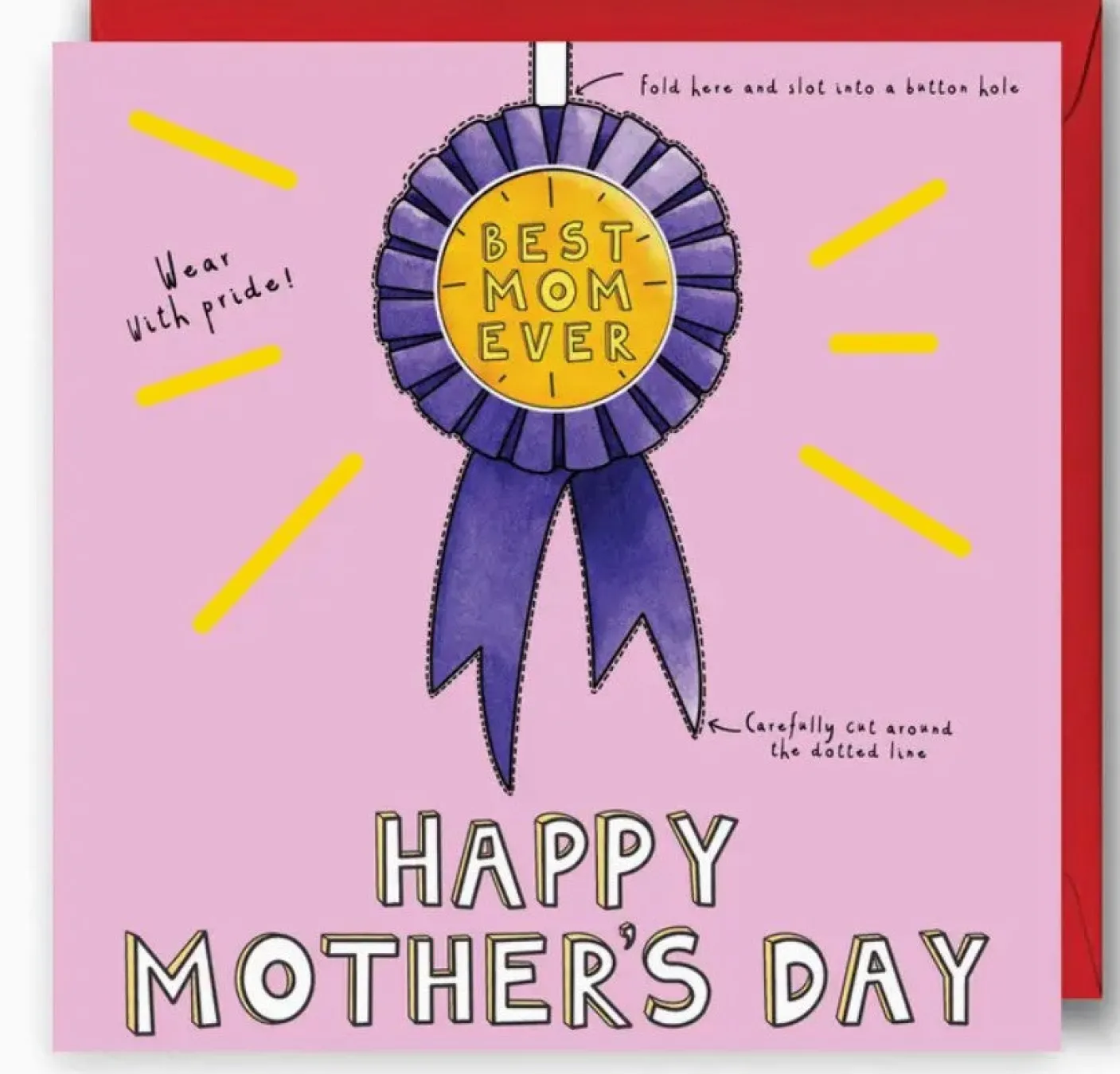 Best Mom Mother's Day Card
