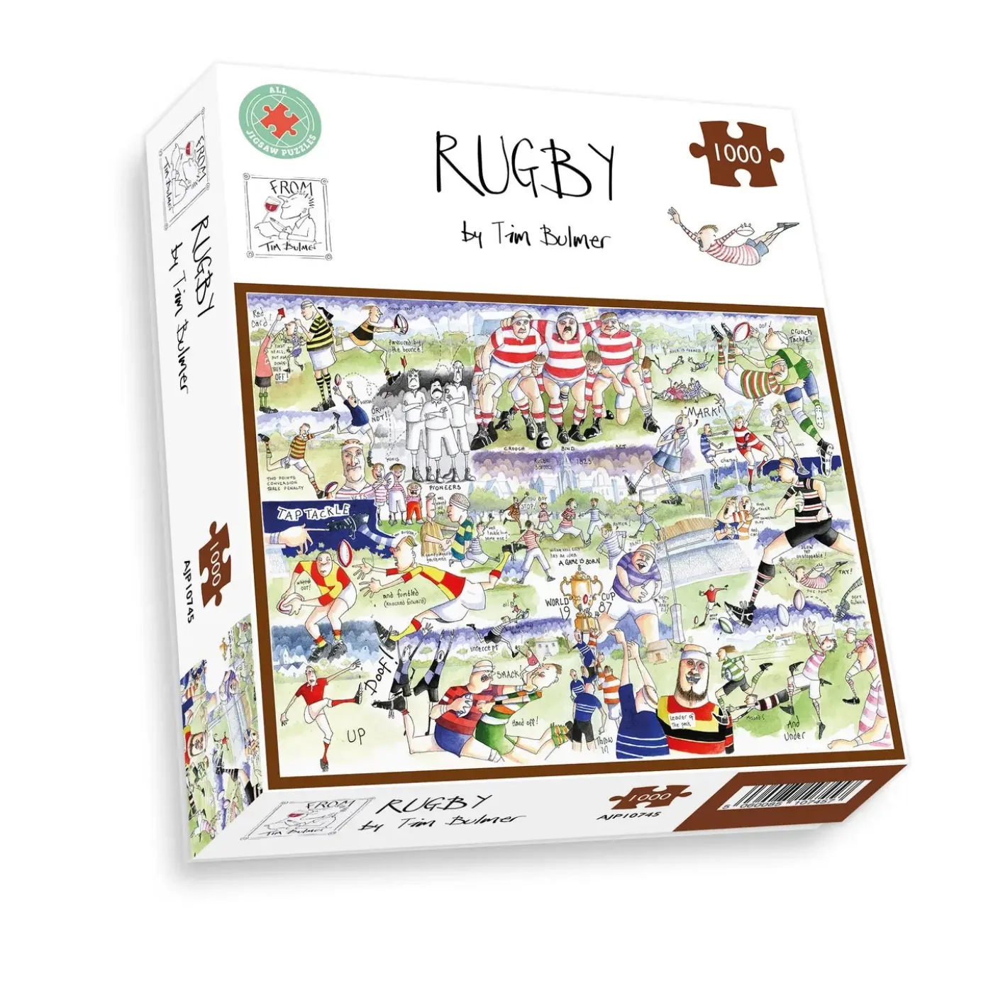 Rugby 1000 Piece Jigsaw Puzzle