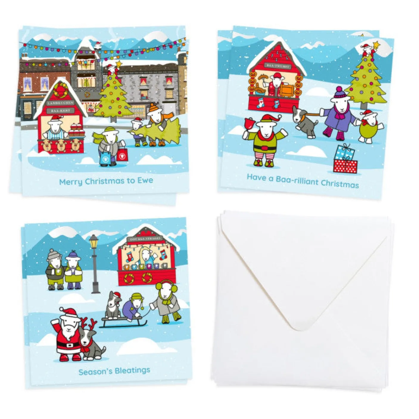 Herdy Christmas Card 6 Pack