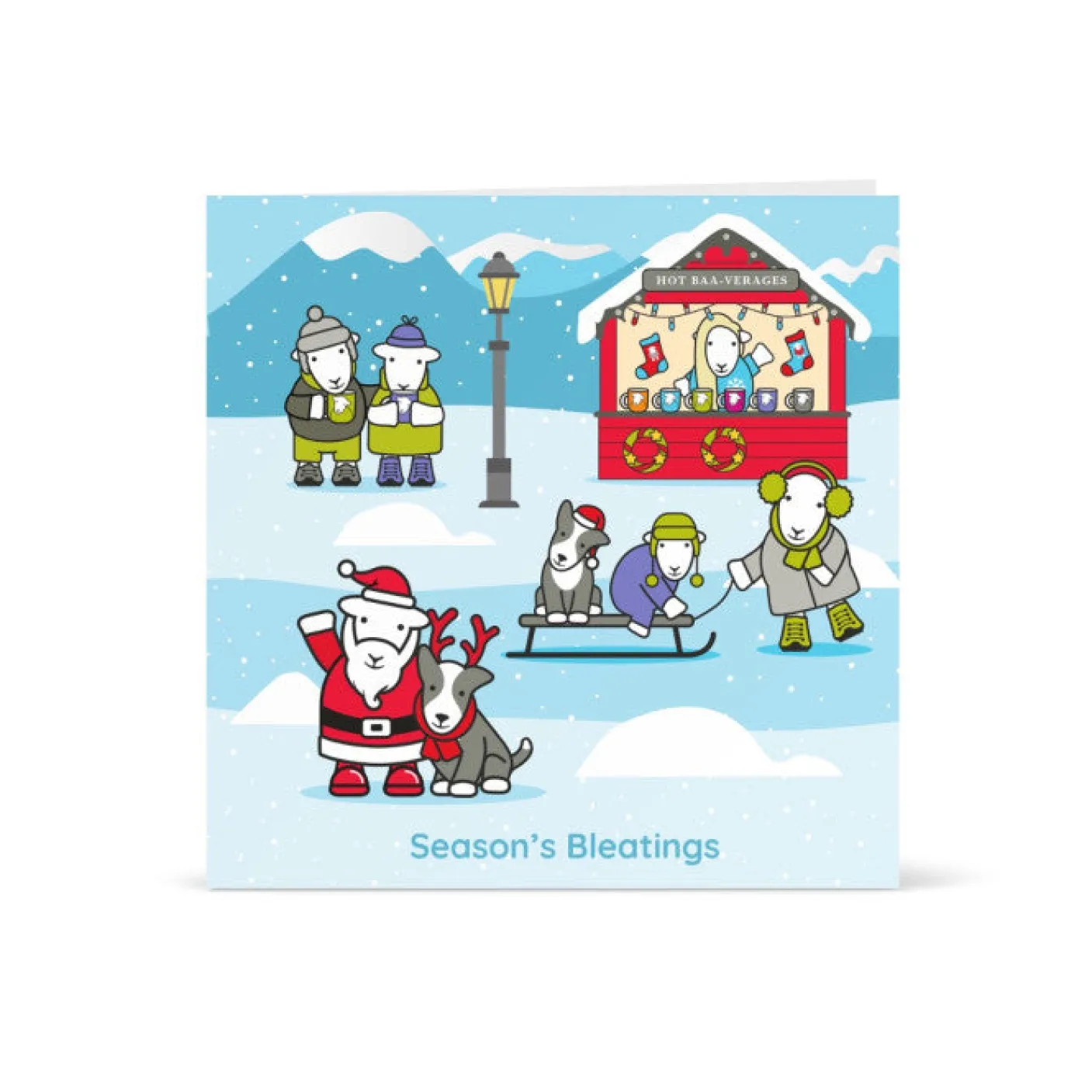 Herdy Christmas Card 6 Pack