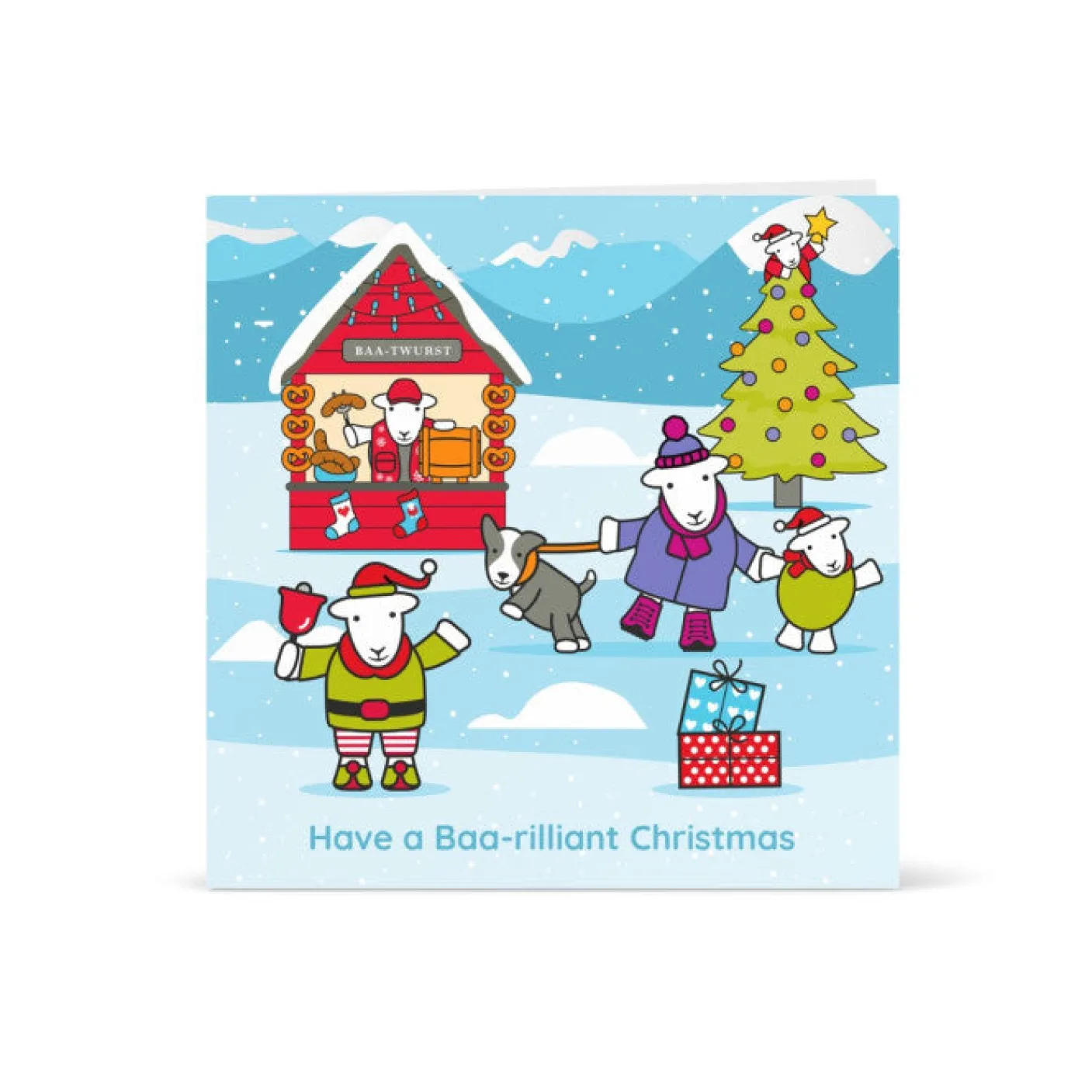 Herdy Christmas Card 6 Pack