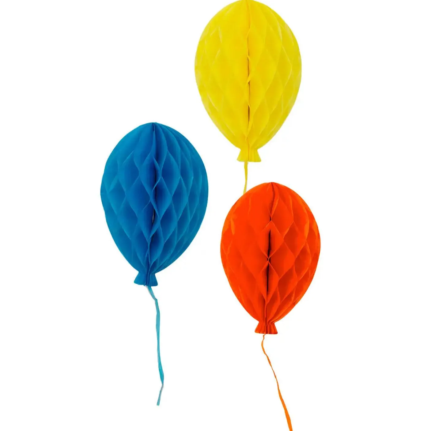 Honeycomb Balloons Party Decorations - 3 pack