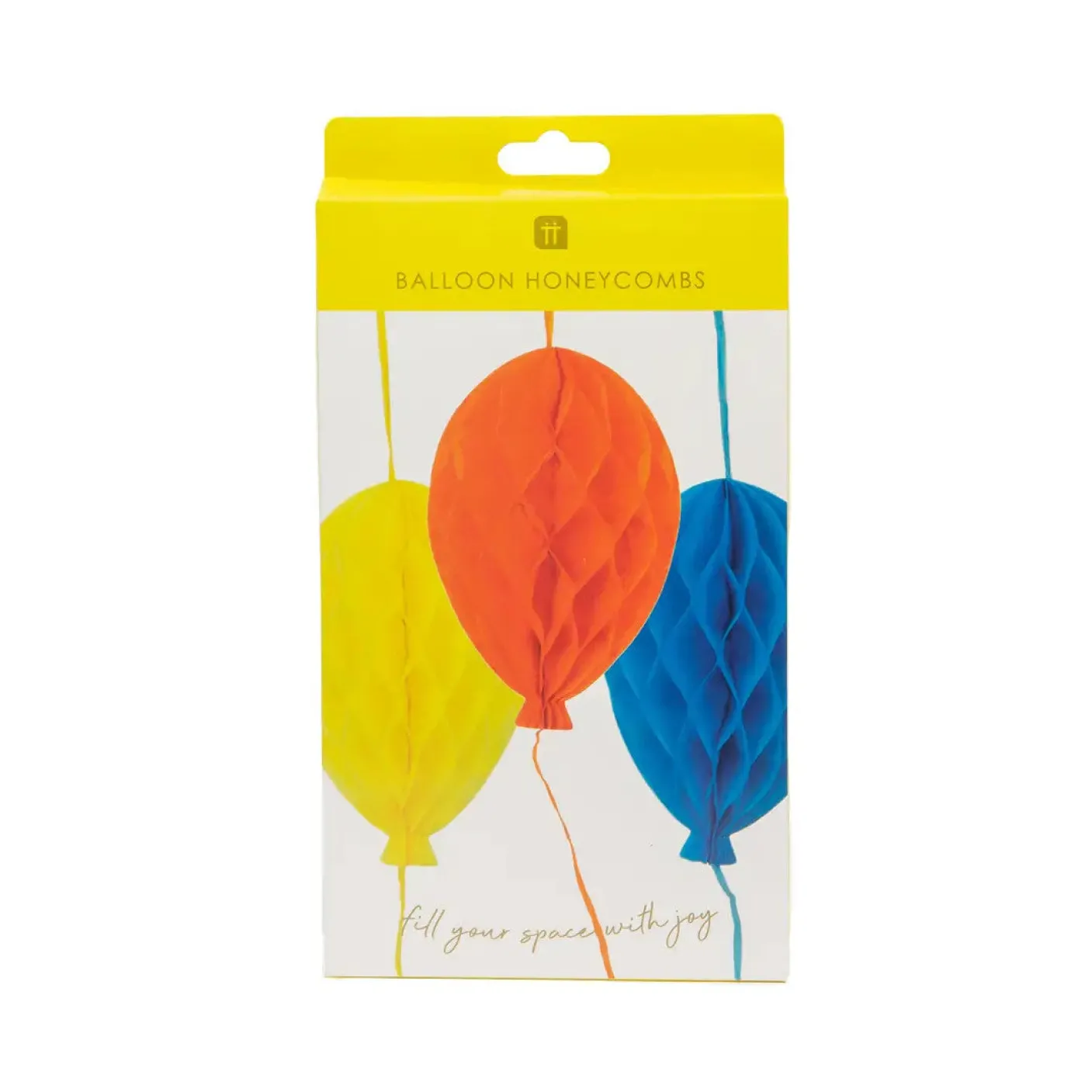 Honeycomb Balloons Party Decorations - 3 pack