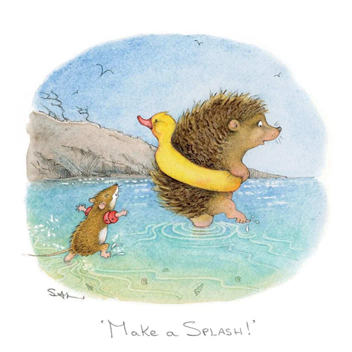 Make a Splash Greeting Card