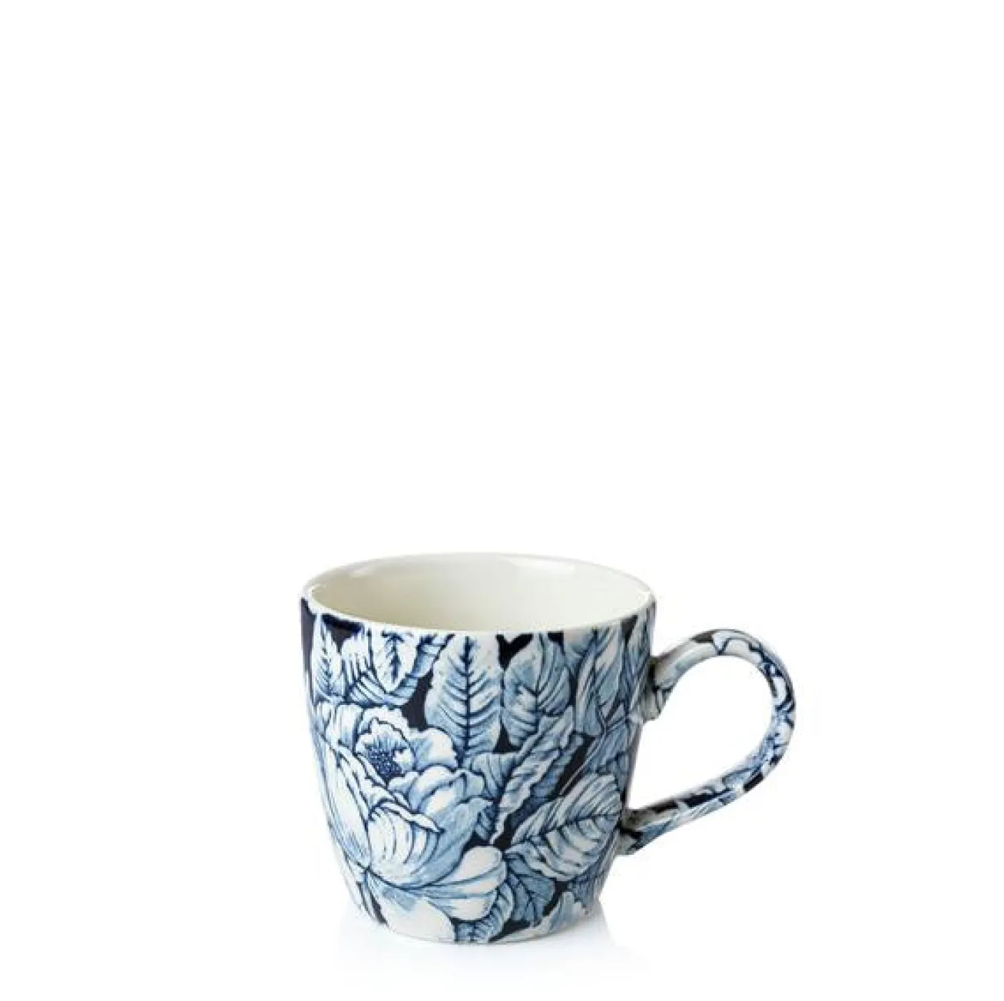 Ink Blue Hibiscus Osborne Mug