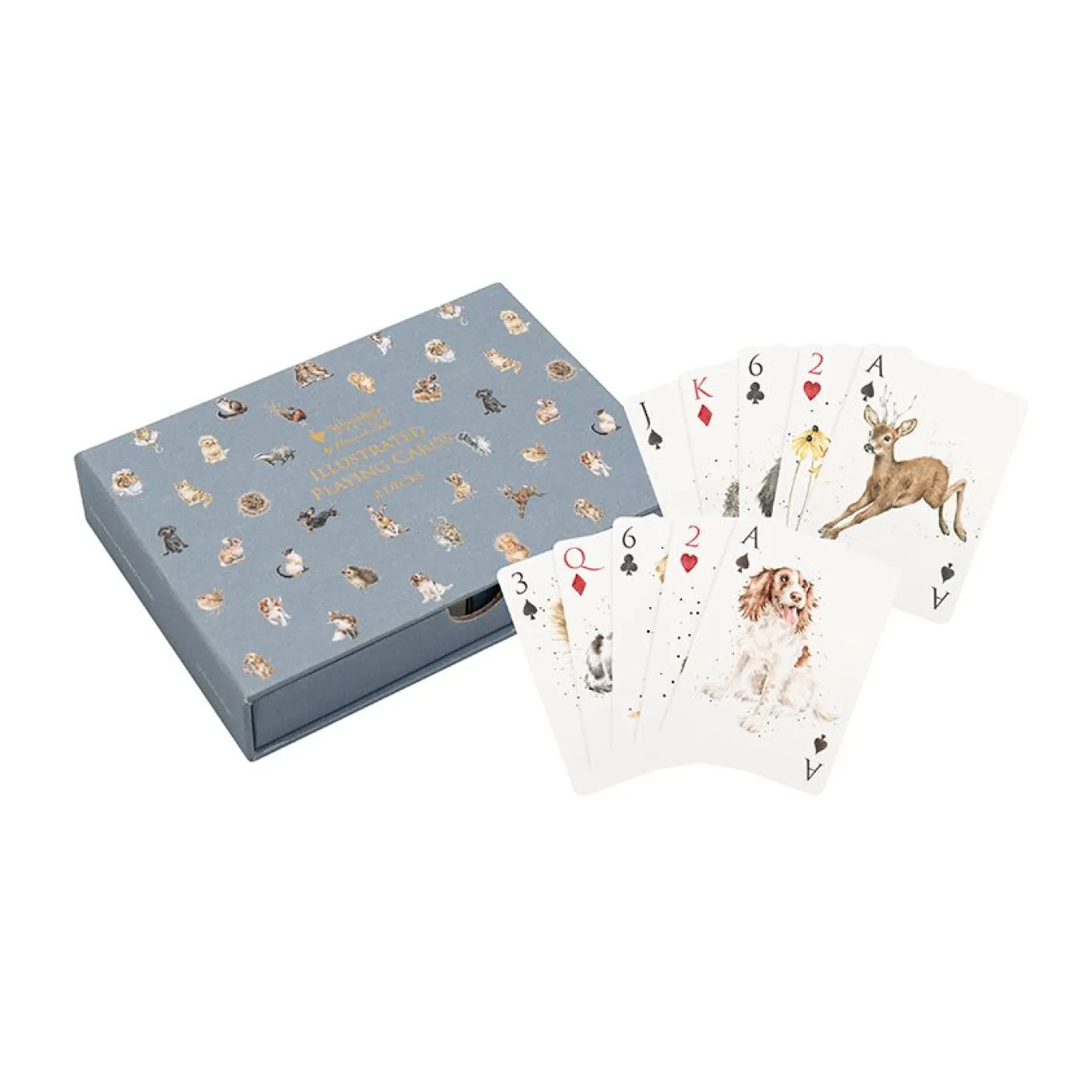 The Country Set Playing Card Gift Set by Hannah Dale